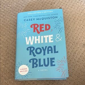 Red, White & Royal Blue Collector's Edition Book
